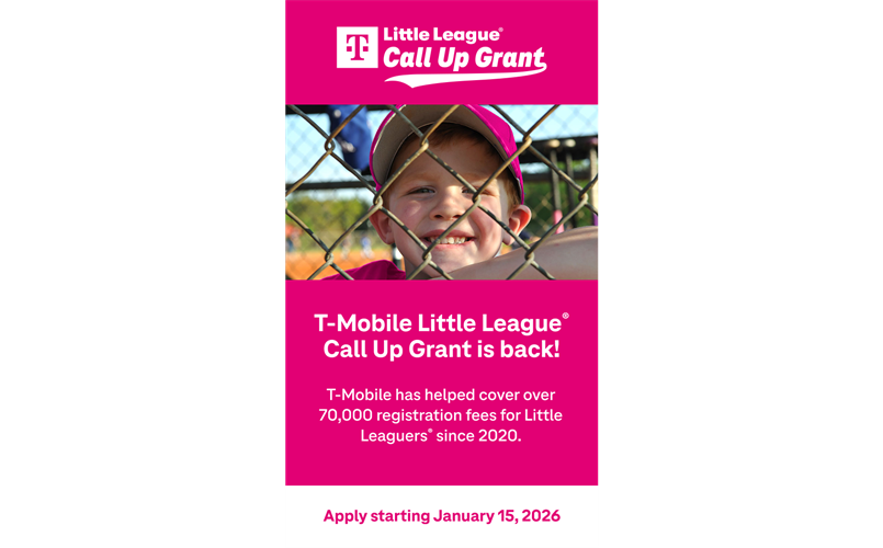 2026 T-Mobile Little League Call Up Grant 